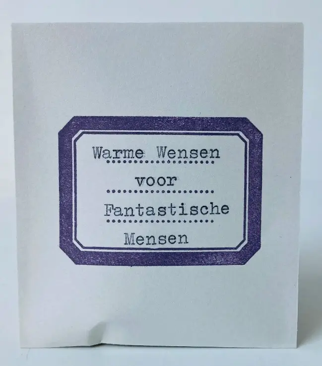 Theedoosje: Warme wensen voor fantastische mensen