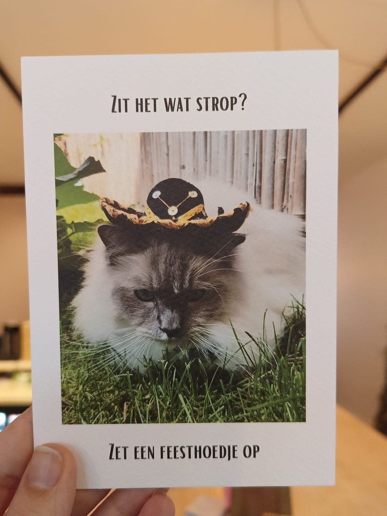 Kaartjes Designed by Suselot (Zit het wat strop?)